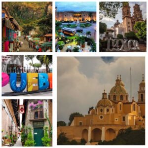 Tour 2 Dias: Tepoztlán, Cuernavaca & Taxco & Tour Val'quirico, Cholula & Puebla.