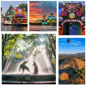 Tour 2 Dias Teotihuacan & Basilica de Guadalupe + Xochimilco, Coyoacan & Frida  Kahlo